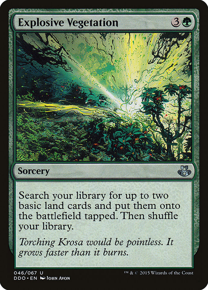 Explosive Vegetation (46) [Duel Decks: Elspeth vs. Kiora] | Odin's Place