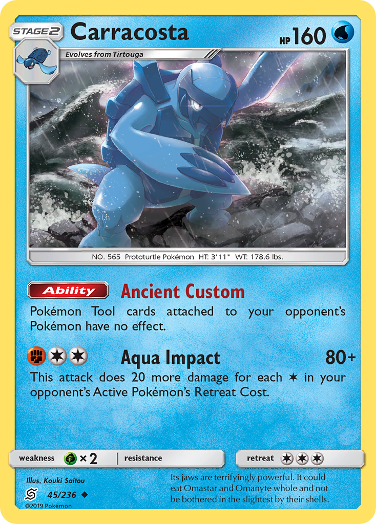 Carracosta (45/236) [Sun & Moon: Unified Minds] | Odin's Place