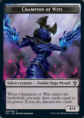 Eldrazi // Champion of Wits Double-Sided Token [Commander 2021 Tokens] | Odin's Place