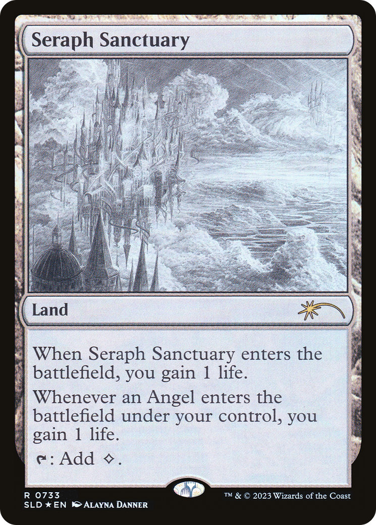 Seraph Sanctuary (Sketch) [Secret Lair Drop Promos] | Odin's Place