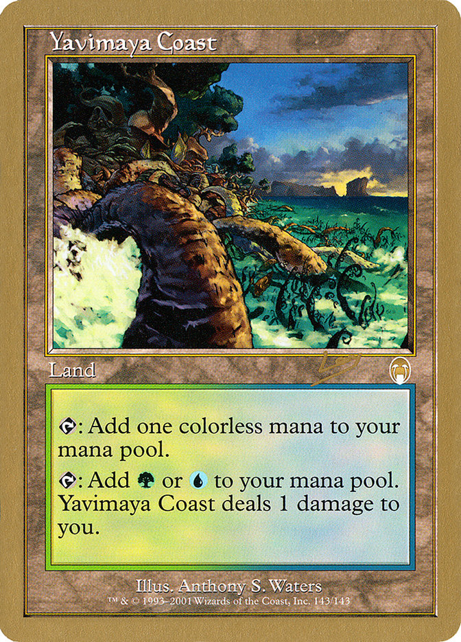 Yavimaya Coast (Raphael Levy) [World Championship Decks 2002] | Odin's Place