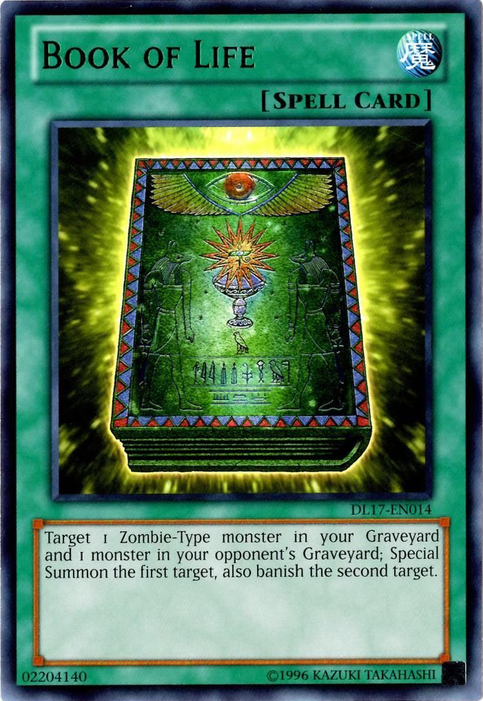 Book of Life (Green) [DL17-EN014] Rare | Odin's Place