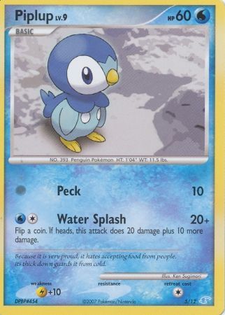 Piplup (5/12) [Diamond & Pearl: Trainer Kit - Manaphy] | Odin's Place