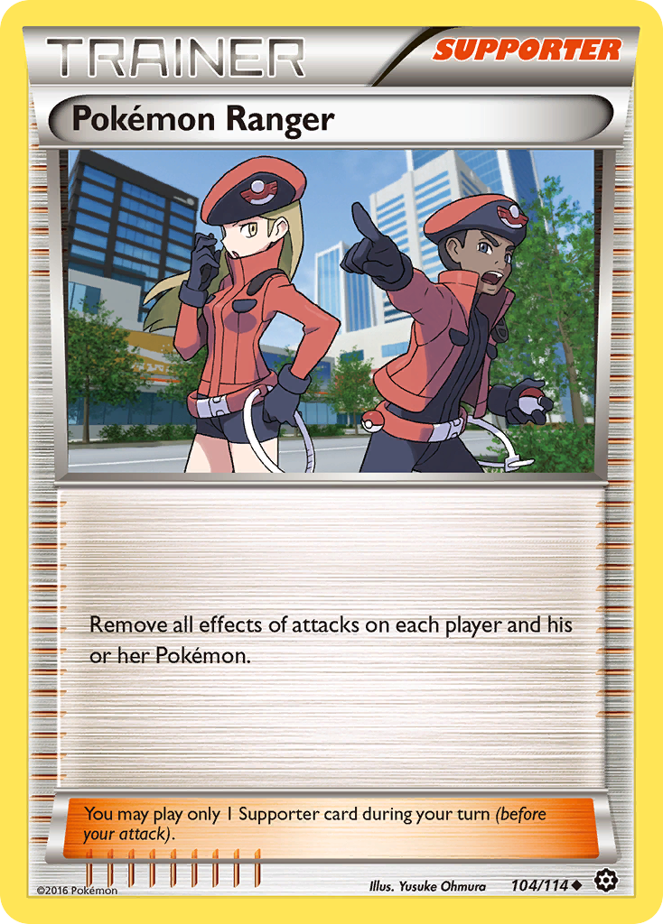 Pokemon Ranger (104/114) [XY: Steam Siege] | Odin's Place
