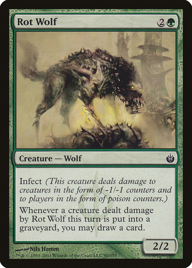Rot Wolf (90) [Mirrodin Besieged] | Odin's Place