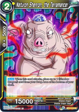 Naturon Shenron, the Terramancer (BT11-114) [Vermilion Bloodline] | Odin's Place