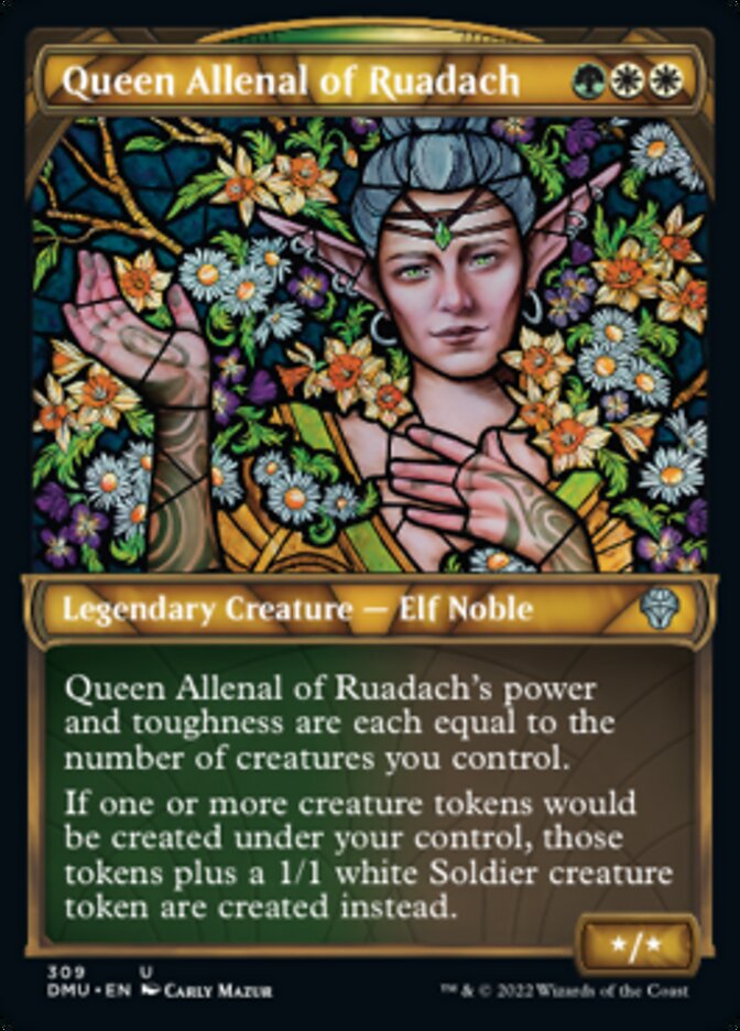 Queen Allenal of Ruadach (Showcase) [Dominaria United] | Odin's Place