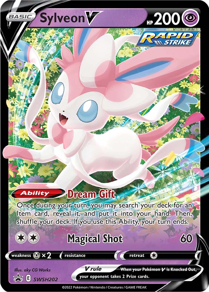 Sylveon V (SWSH202) [Sword & Shield: Black Star Promos] | Odin's Place