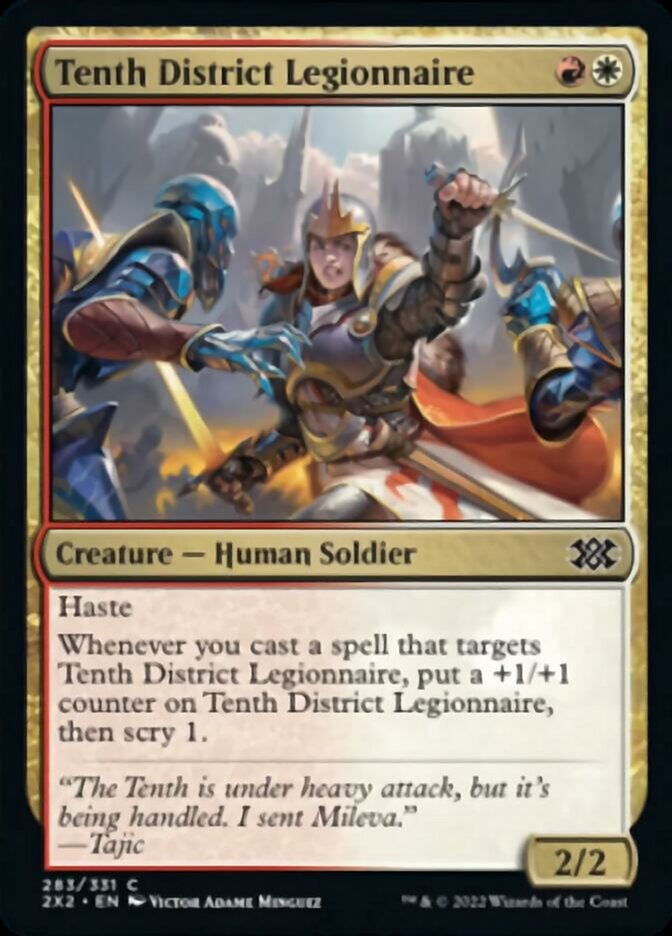 Tenth District Legionnaire [Double Masters 2022] | Odin's Place
