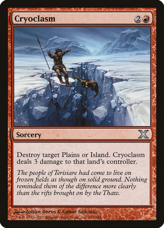 Cryoclasm (195) [Tenth Edition] | Odin's Place