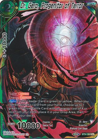 Dr. Gero, Progenitor of Terror (SPR) (BT9-115) [Universal Onslaught] | Odin's Place