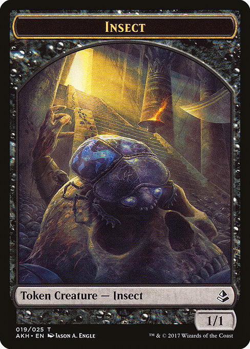 Labyrinth Guardian // Insect Double-Sided Token [Amonkhet Tokens] | Odin's Place