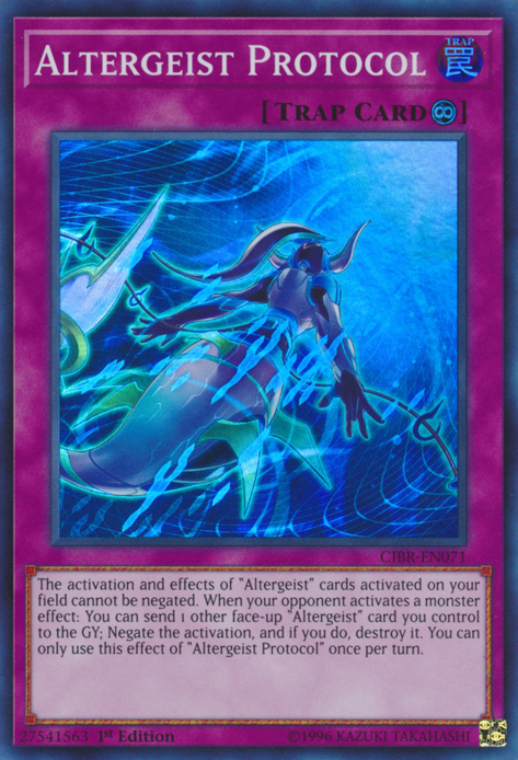 Altergeist Protocol [CIBR-EN071] Super Rare | Odin's Place