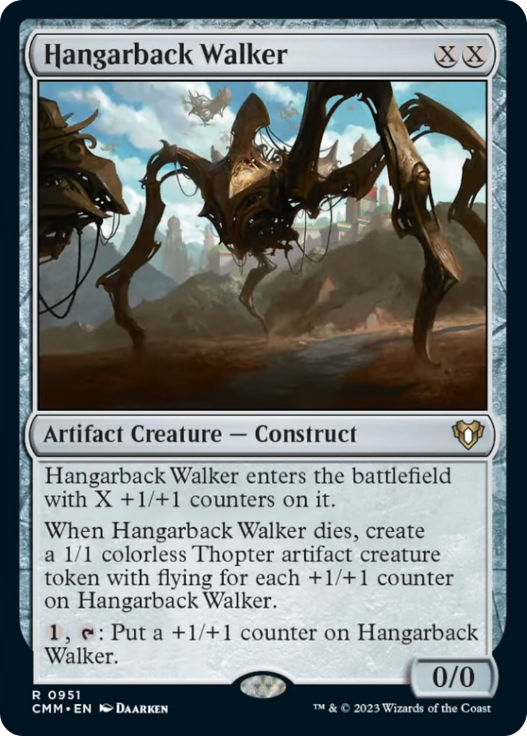 Hangarback Walker [Commander Masters] | Odin's Place