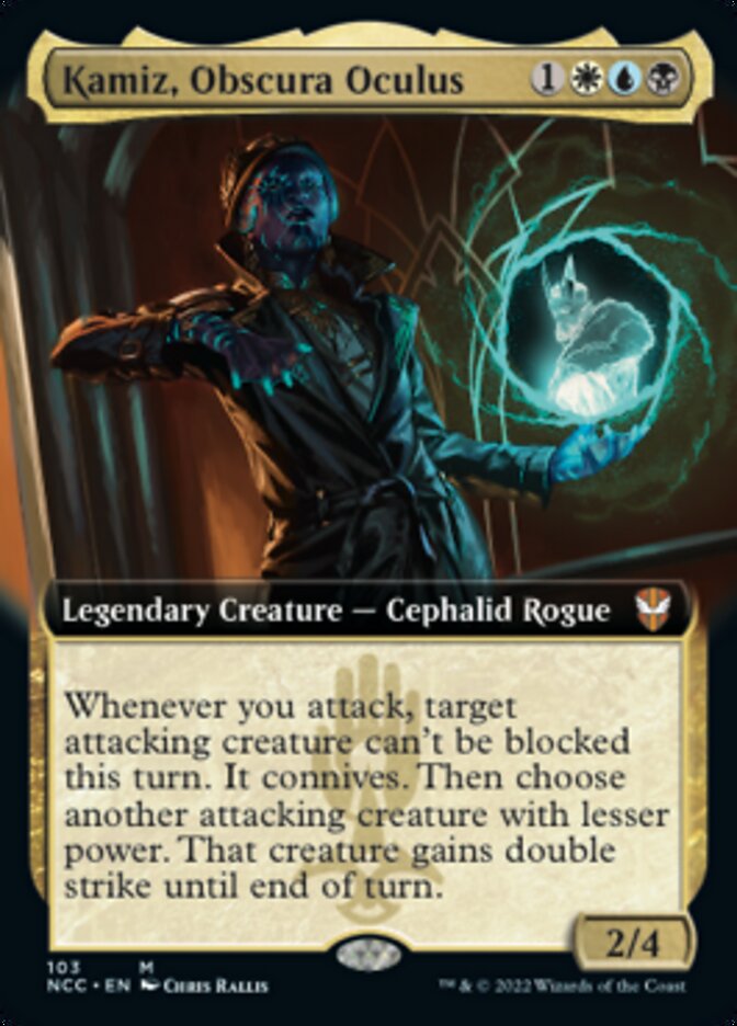Kamiz, Obscura Oculus (Extended Art) [Streets of New Capenna Commander] | Odin's Place