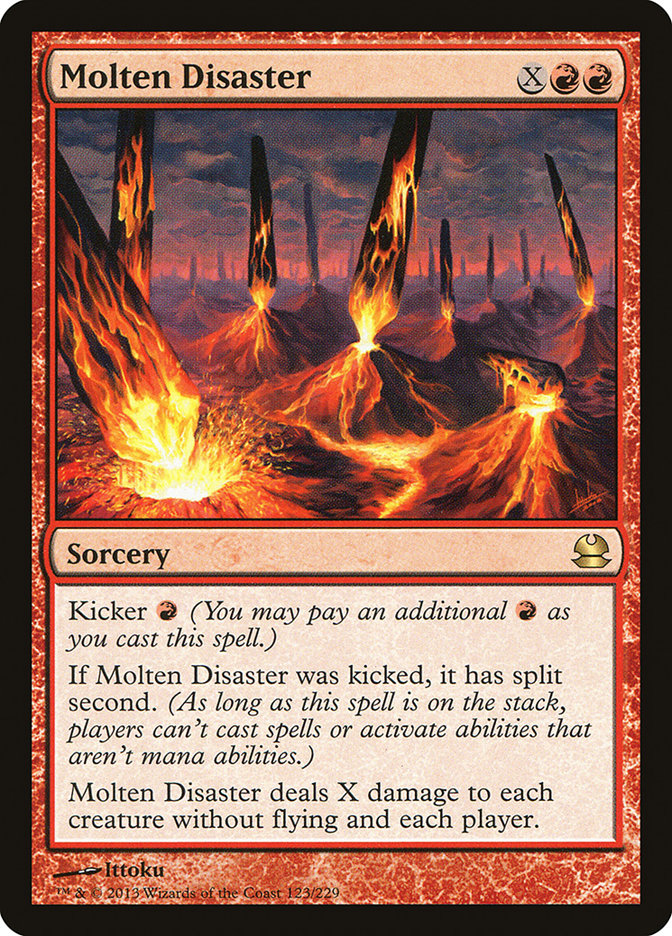 Molten Disaster (123) [Modern Masters] | Odin's Place