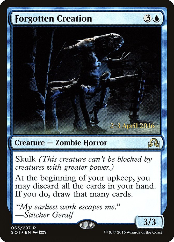 Forgotten Creation (63) [Shadows over Innistrad Prerelease Promos] | Odin's Place