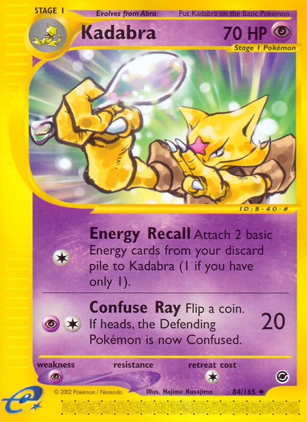 Kadabra (84/165) [Expedition: Base Set] | Odin's Place