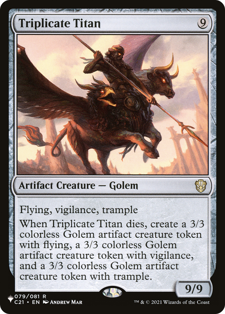 Triplicate Titan [Secret Lair: From Cute to Brute] | Odin's Place