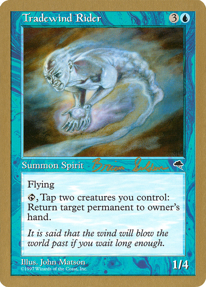 Tradewind Rider (Brian Selden) [World Championship Decks 1998] | Odin's Place
