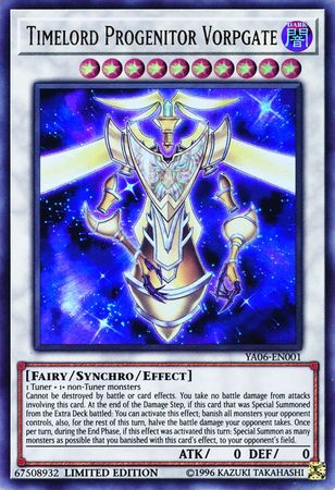 Timelord Progenitor Vorpgate [YA06-EN001] Ultra Rare | Odin's Place