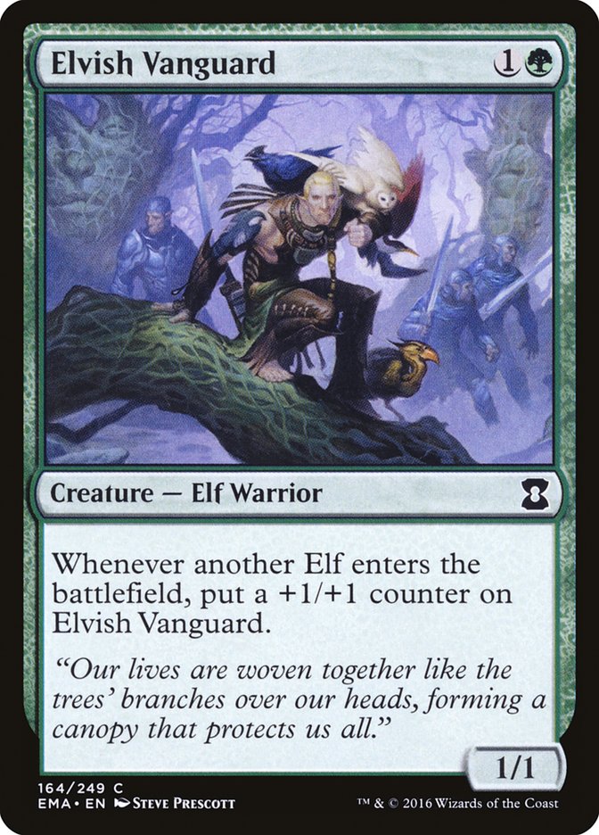 Elvish Vanguard (164) [Eternal Masters] | Odin's Place