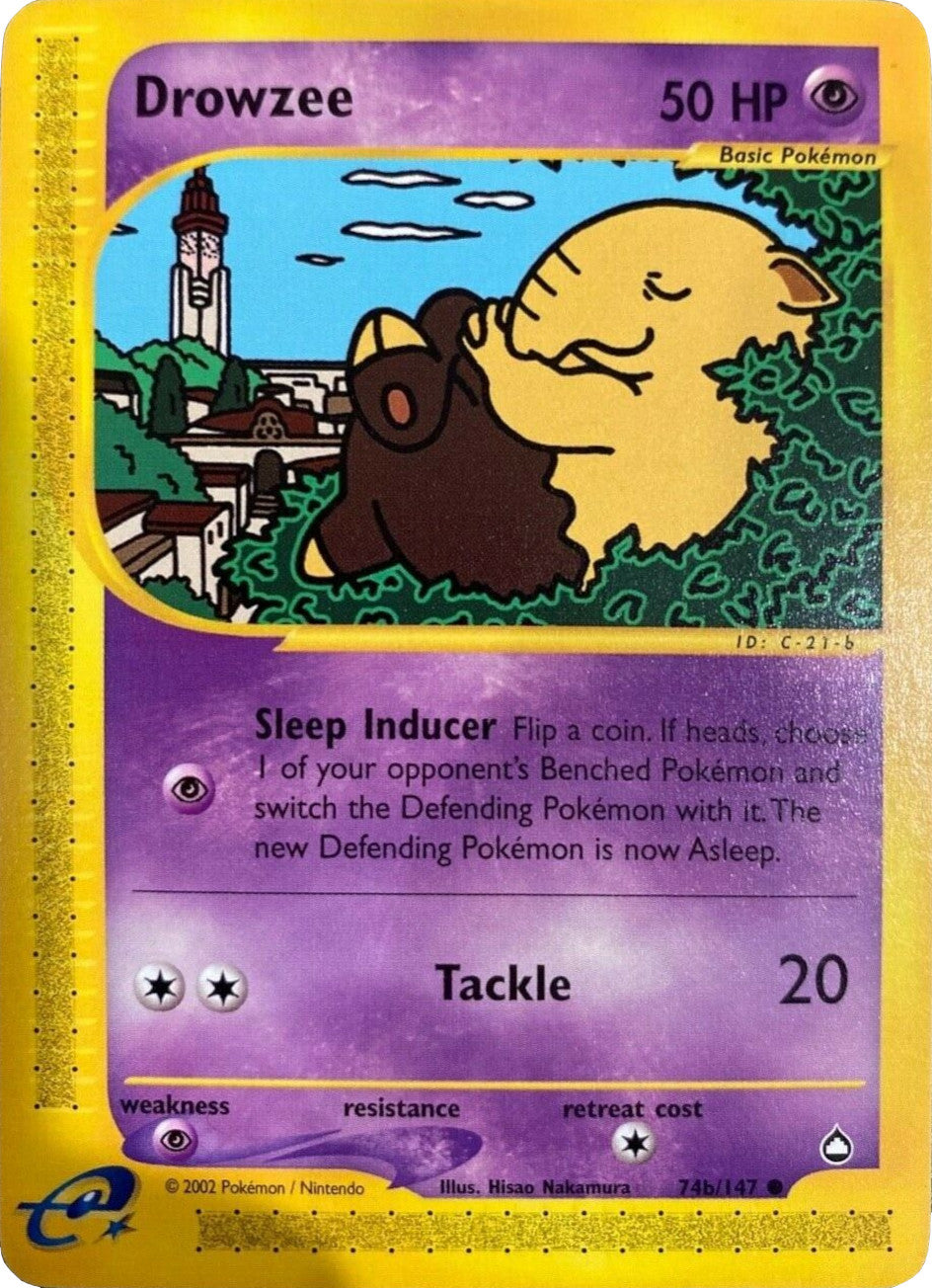 Drowzee (74b/147) [Aquapolis] | Odin's Place