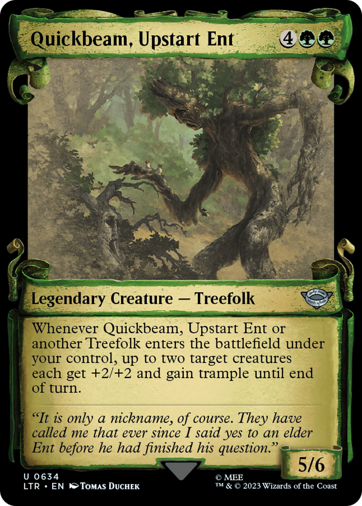 Quickbeam, Upstart Ent [The Lord of the Rings: Tales of Middle-Earth Showcase Scrolls] | Odin's Place