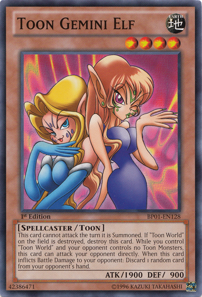 Toon Gemini Elf [BP01-EN128] Common | Odin's Place