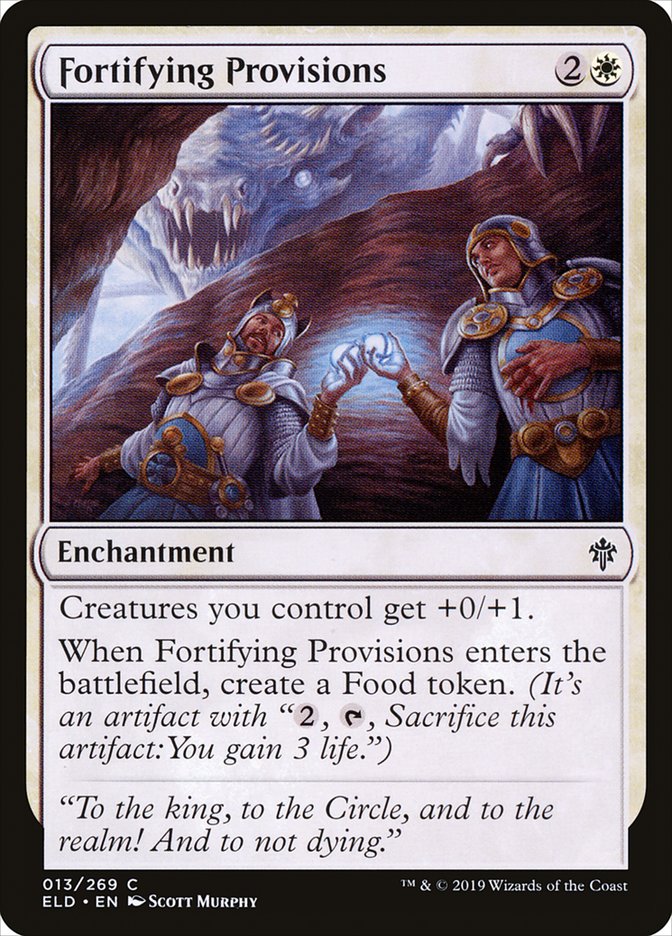 Fortifying Provisions [Throne of Eldraine] | Odin's Place