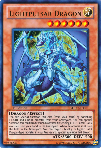 Lightpulsar Dragon [SDDC-EN001] Ultra Rare | Odin's Place