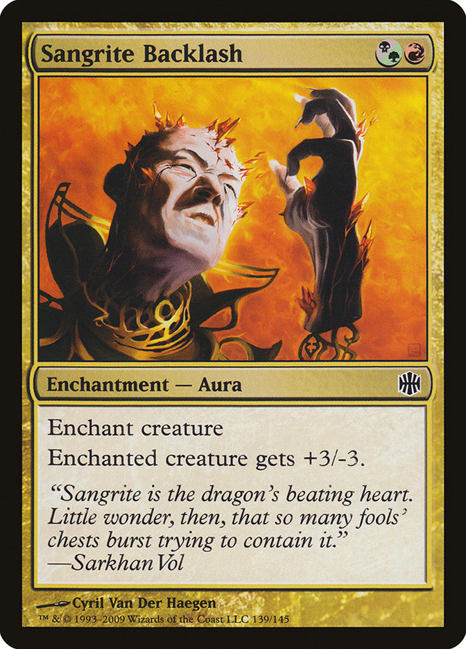 Sangrite Backlash (139) [Alara Reborn] | Odin's Place
