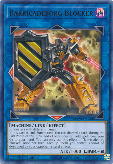 Barricadeborg Blocker [MP20-EN140] Rare | Odin's Place