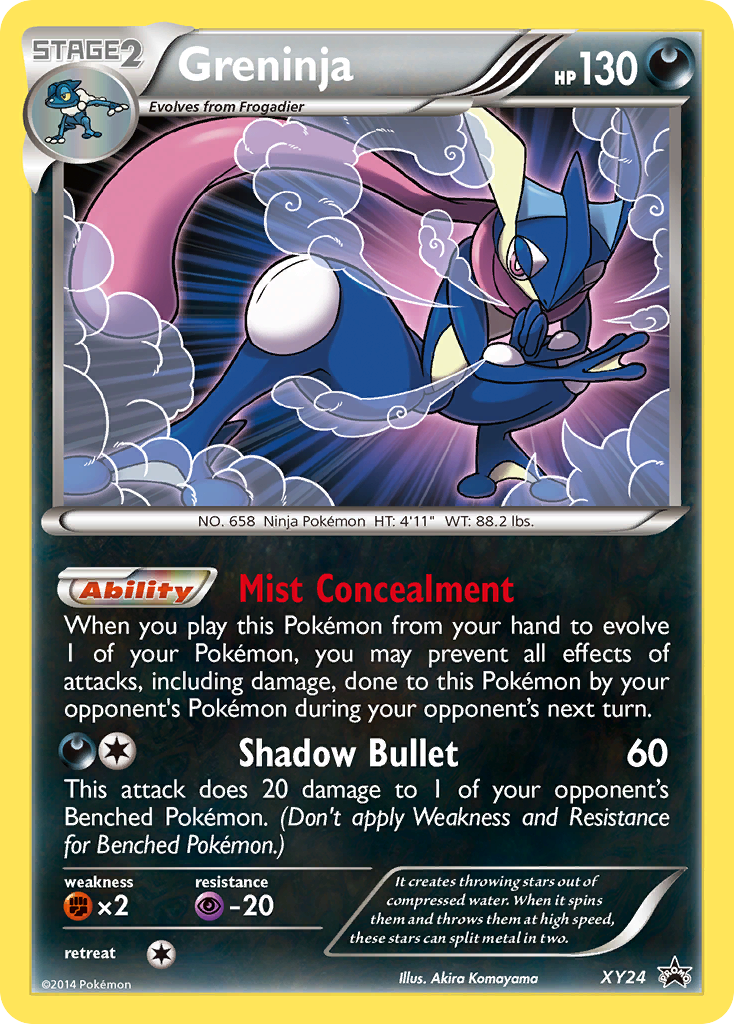 Greninja (XY24) [XY: Black Star Promos] | Odin's Place