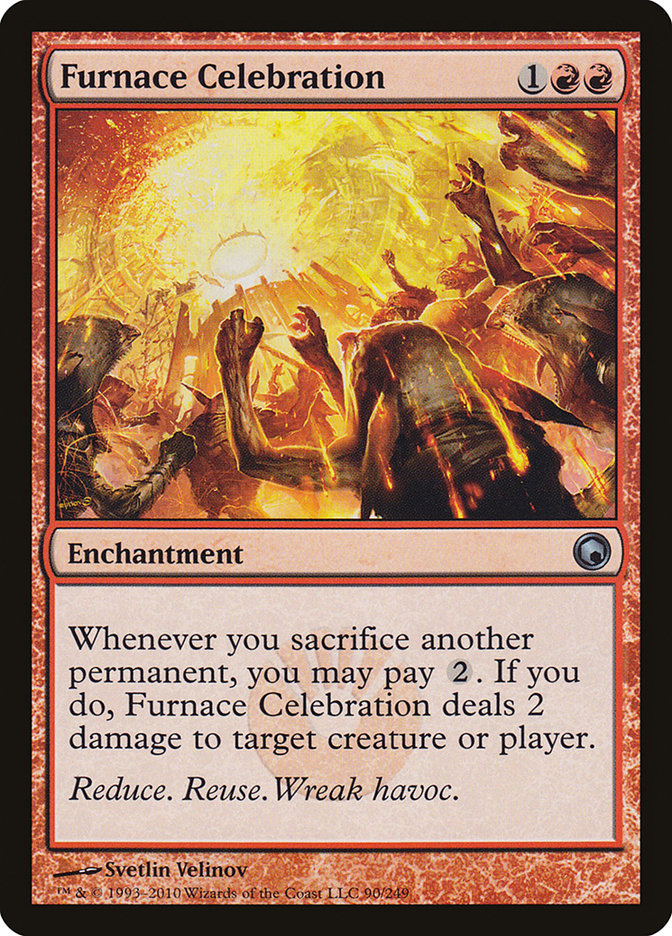 Furnace Celebration (90) [Scars of Mirrodin] | Odin's Place