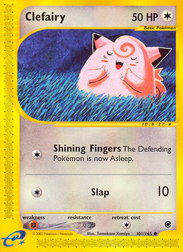 Clefairy (101/165) [Expedition: Base Set] | Odin's Place