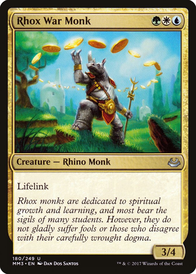 Rhox War Monk (180) [Modern Masters 2017] | Odin's Place