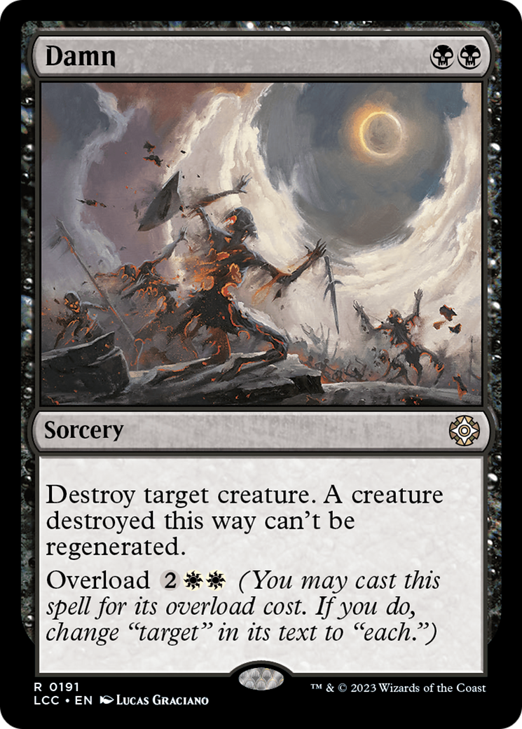 Damn [The Lost Caverns of Ixalan Commander] | Odin's Place