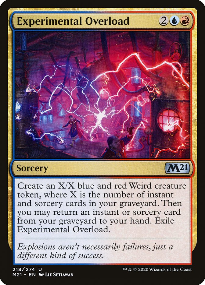 Experimental Overload [Core Set 2021] | Odin's Place