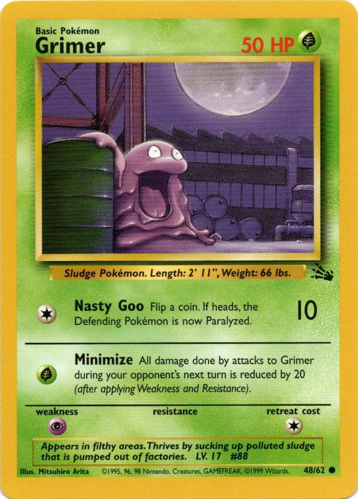Grimer (48/62) [Fossil Unlimited] | Odin's Place