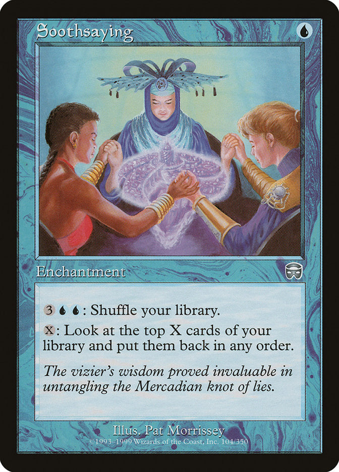 Soothsaying (104) [Mercadian Masques] | Odin's Place