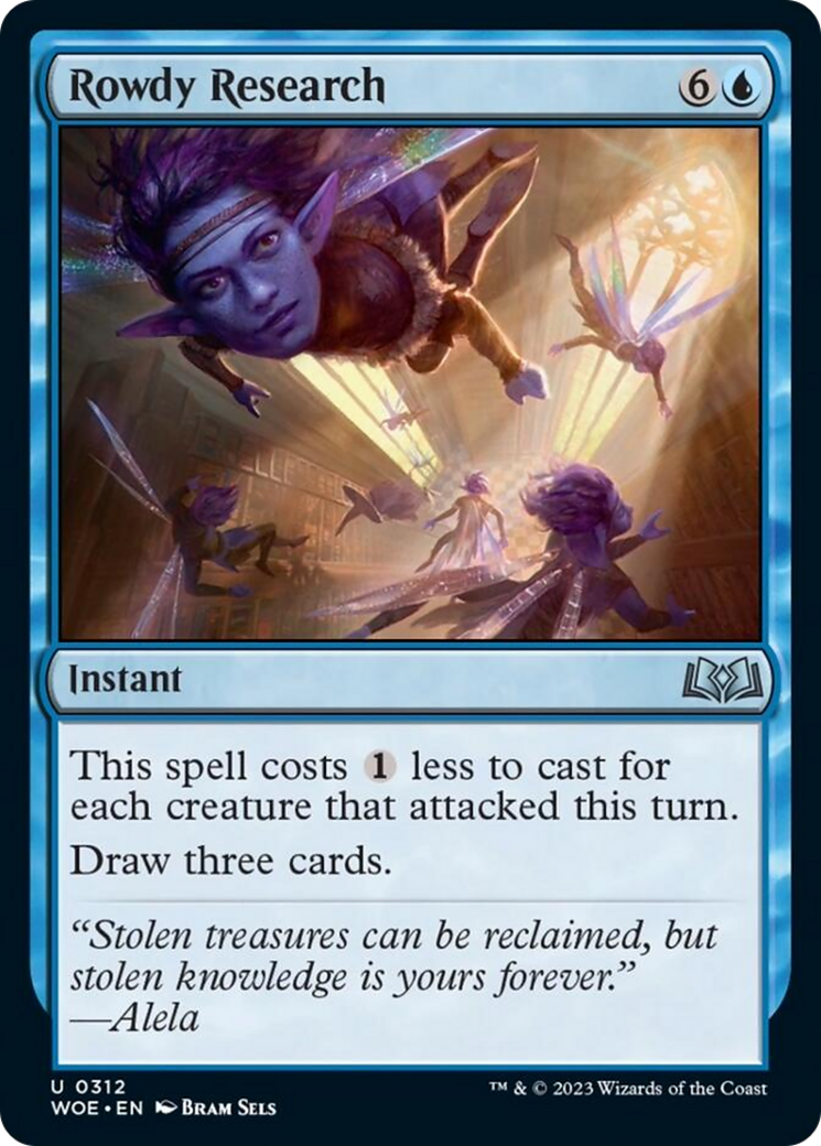 Rowdy Research [Wilds of Eldraine] | Odin's Place