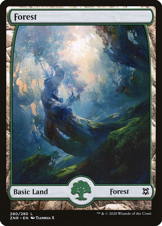 Forest (280) [Zendikar Rising] | Odin's Place