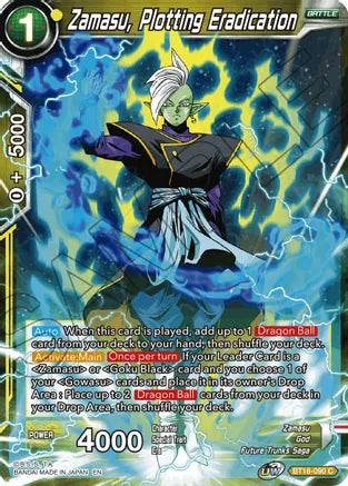 Zamasu, Plotting Eradication (BT16-090) [Realm of the Gods] | Odin's Place