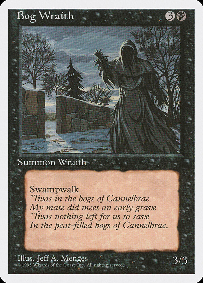 Bog Wraith (124) [Fourth Edition] | Odin's Place