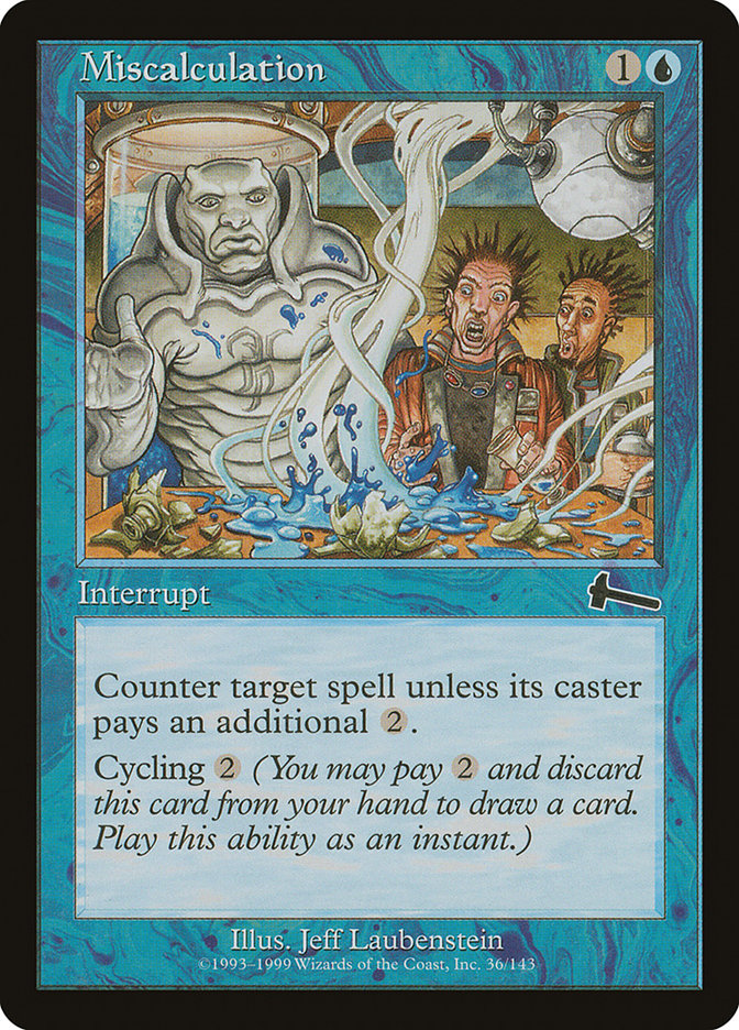 Miscalculation (36) [Urza's Legacy] | Odin's Place