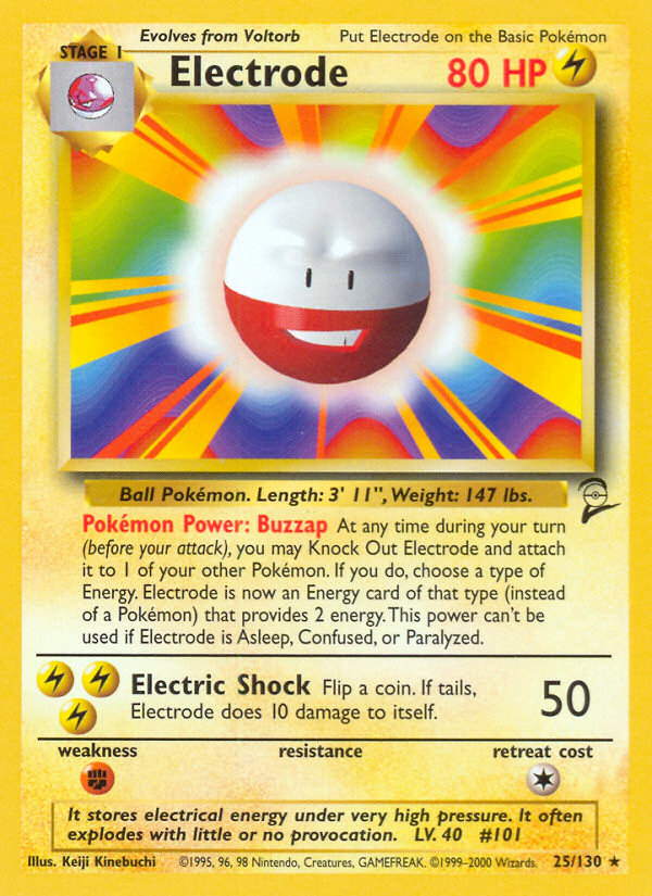 Electrode (25/130) [Base Set 2] | Odin's Place