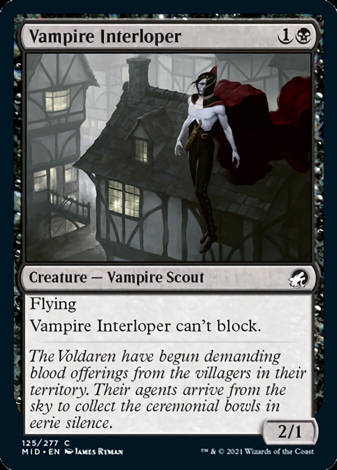 Vampire Interloper [Innistrad: Midnight Hunt] | Odin's Place