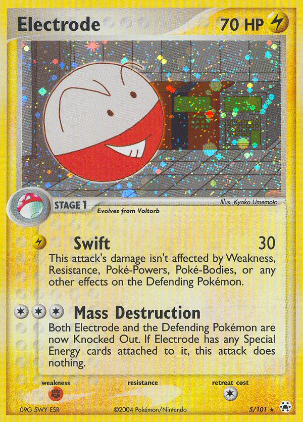 Electrode (5/101) [EX: Hidden Legends] | Odin's Place