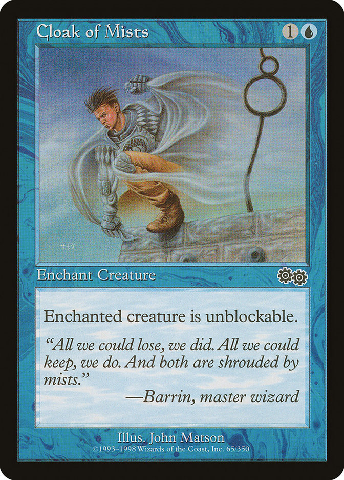Cloak of Mists (65) [Urza's Saga] | Odin's Place